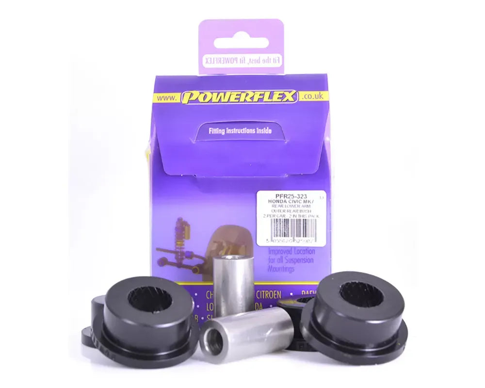 Powerflex Rear Lower Control Arm Outer Rear Bushing Honda Civic | CR-V | Element 2001-2011