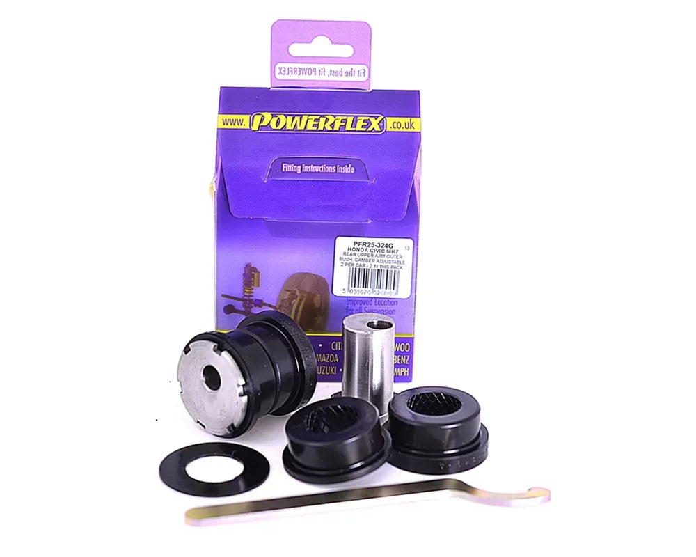 Powerflex Adjustable Rear Upper Arm Outer Bushing Honda Civic | CR-V | Element 2001-2011