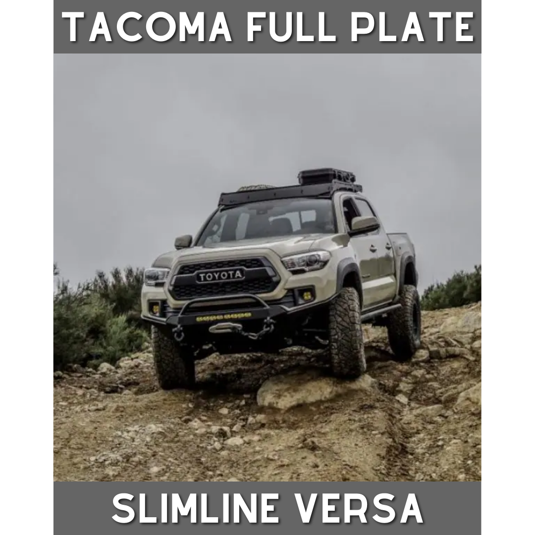 Southern Style 2016-2023 Tacoma Slimline Hybrid Full Plate Versa bumper.