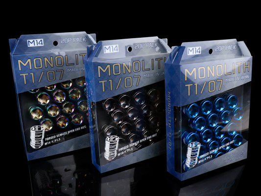 Project Kics Monolith T1/07 Lug Nut Set - 14x1.50.