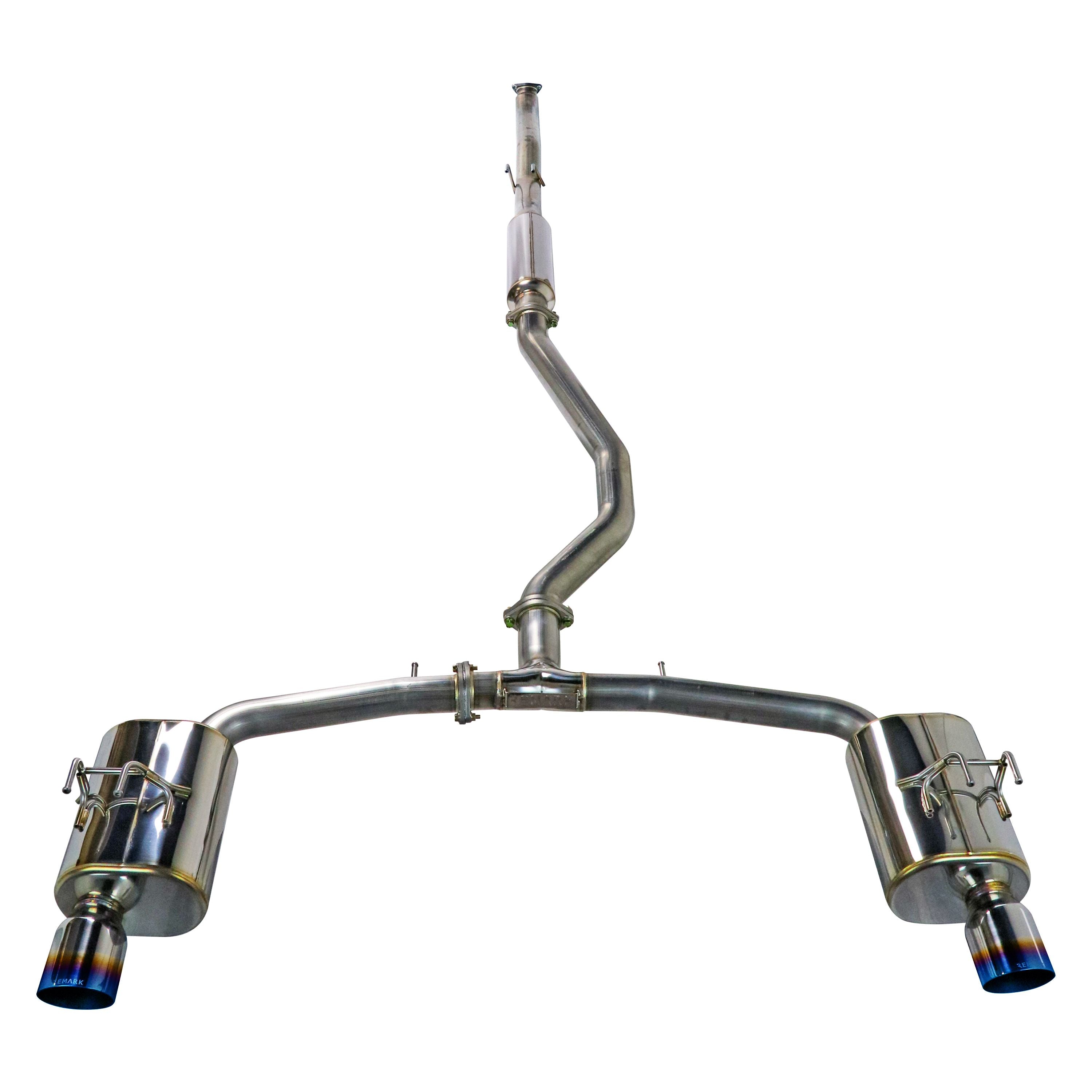 Remark Sports Touring Catback Exhaust | 2022+ Honda Civic / 2023+ Acura Integra (RK-C2076H-08/08TM).