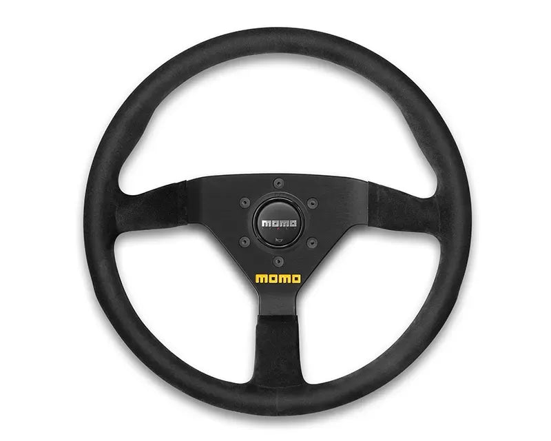 MOMO MOD.78 330mm Black Suede Steering Wheel.