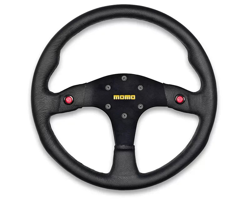 MOMO MOD.80 Black Suede Steering Wheel.