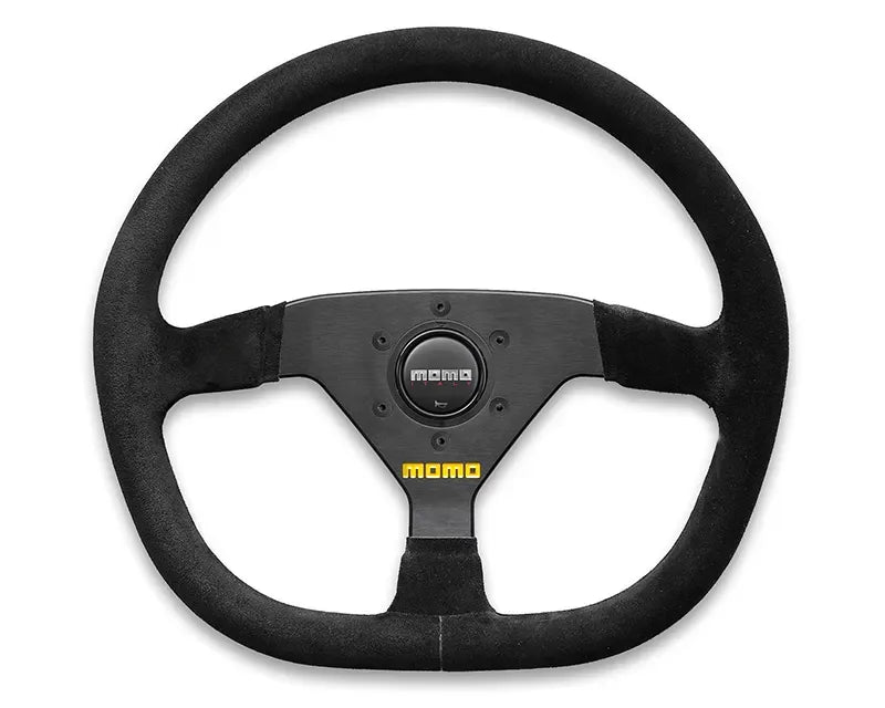 MOMO MOD.88 320mm Black Suede Steering Wheel.