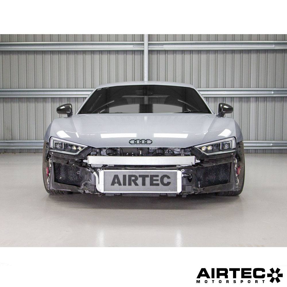 AIRTEC Motorsport Twin Turbo Cooling Package for Audi R8 V10 & Lamborghini Huracan V10.