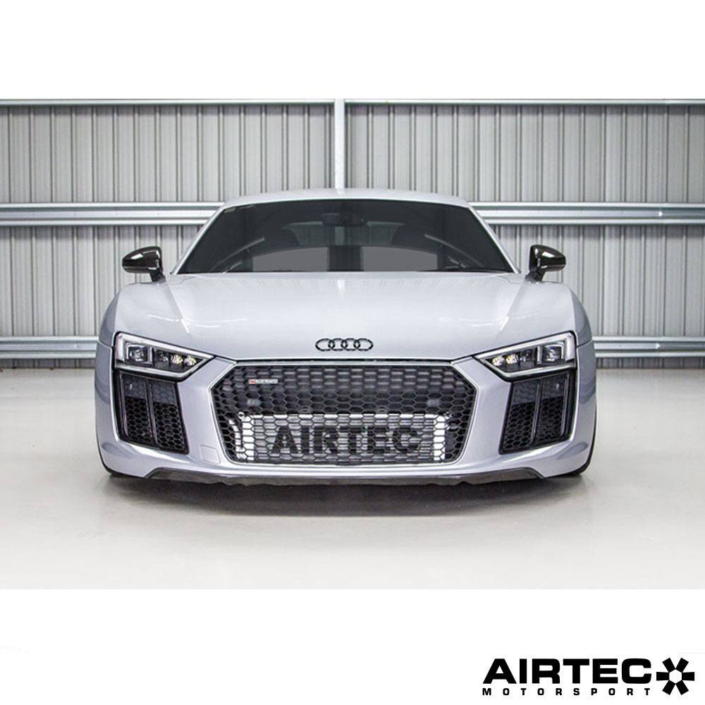 AIRTEC Motorsport Twin Turbo Cooling Package for Audi R8 V10 & Lamborghini Huracan V10.