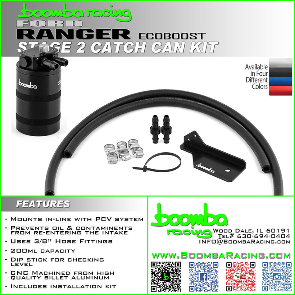 RANGER STAGE 2 CATCH CAN KIT