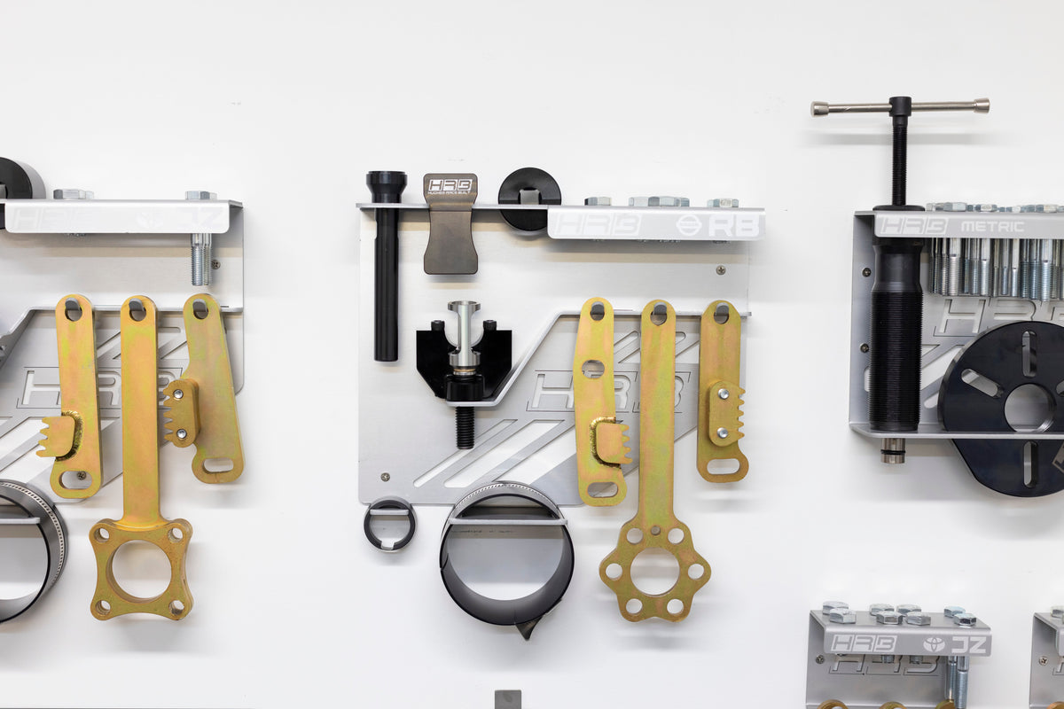 HRB Nissan RB engine building tool kit - wall mount