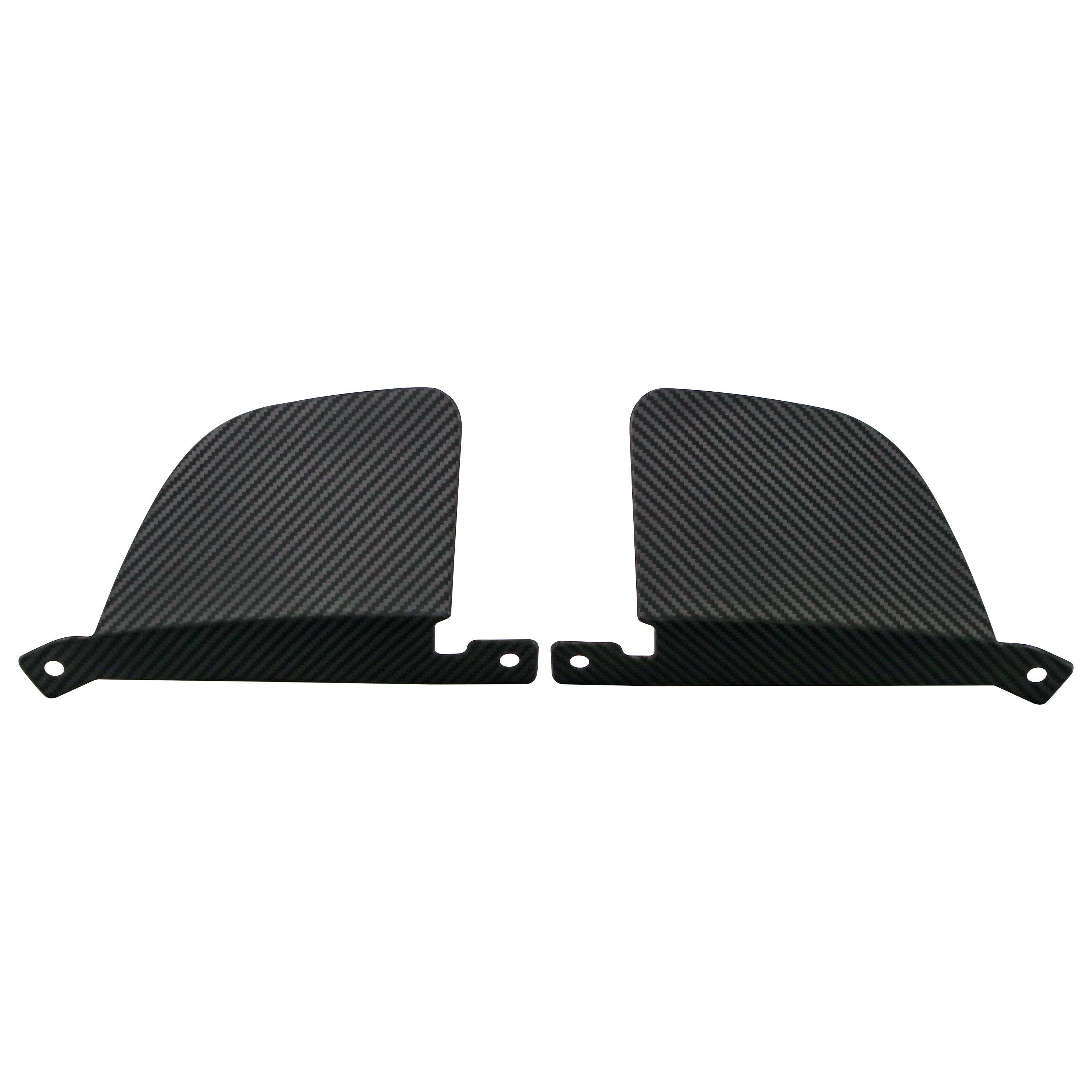 r.m.k Design - Carbon Fiber Outer Exhaust Block Off Plates for 2023+ Toyota GR Corolla.