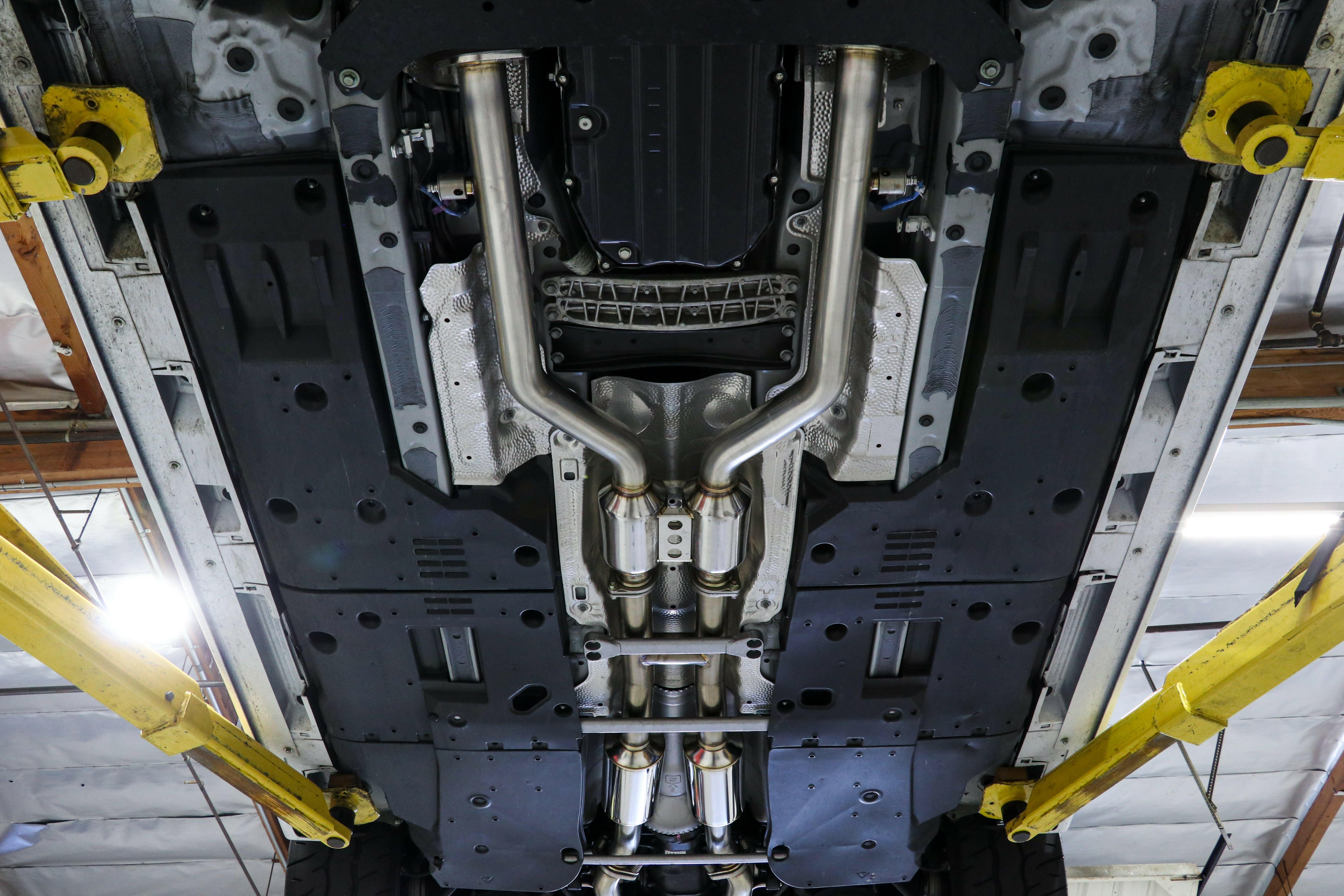 Midpipe with HF catalytic converters - Lexus IS250/350 V6 RWD [2014+].