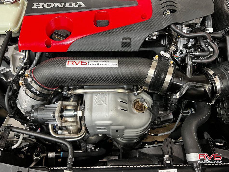 RV6 R660AS Antisurge / T51R RED Ball Bearing Turbo for (FL5/DE5) 2.0T with CF Inlet pipe