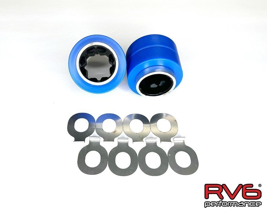 RV6 18-22 Accord Solid Front Compliance Mount Bushings and Shims V2 Replacement Kit