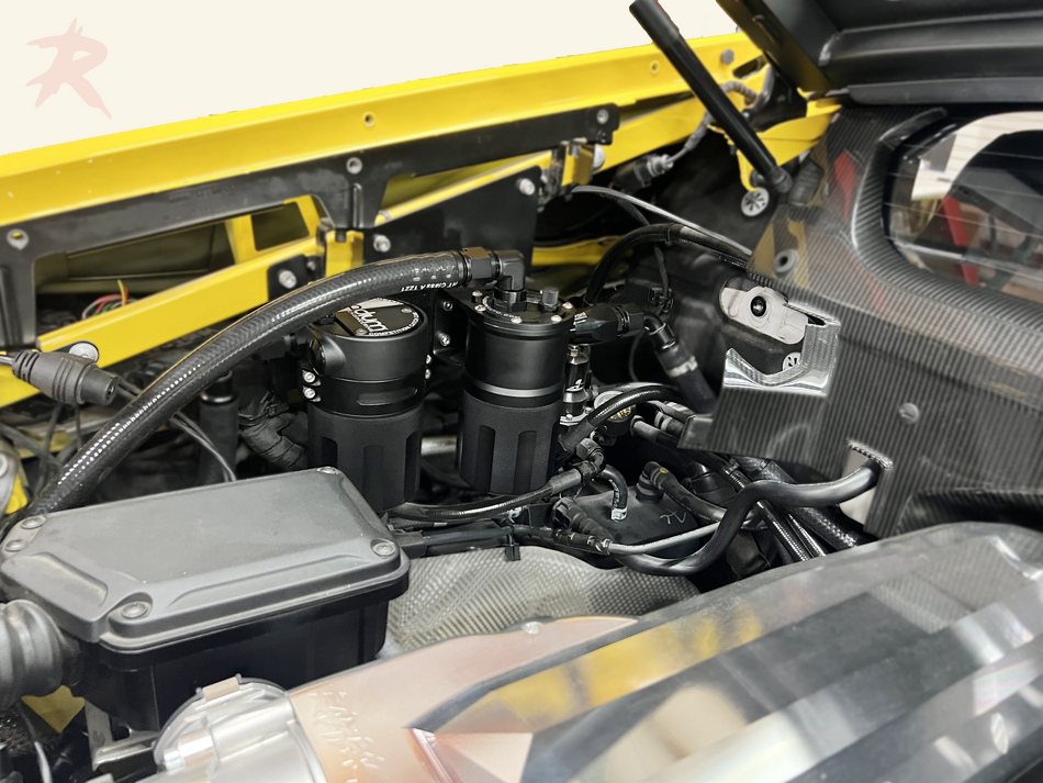 Rampage Dual Breather/AOS System- 17+ R8