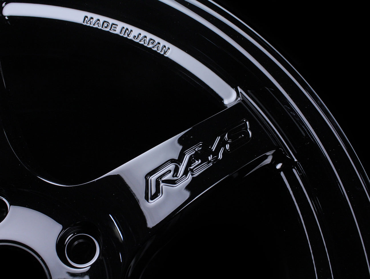 Rays Gram Lights 57CR Wheels - Gloss Black 18x9.5 / 5x120 / +38