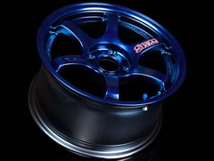 Rays Gram Lights 57DR Wheels - Spatta Blue 15x8 / 4x100