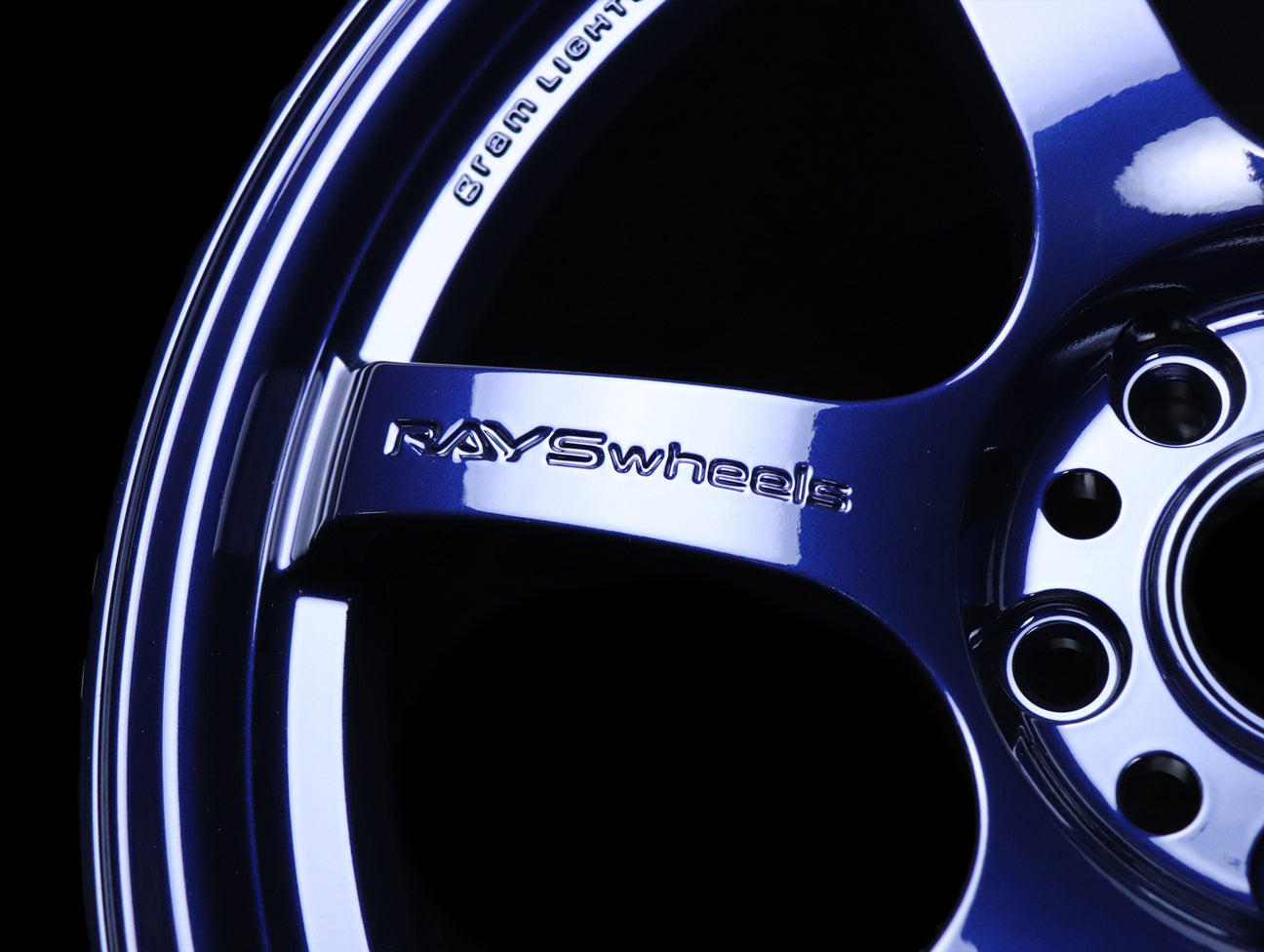 Rays Gram Lights 57DR Wheels - Eternal Blue Pearl 18x9.5 / 5x114 / +22