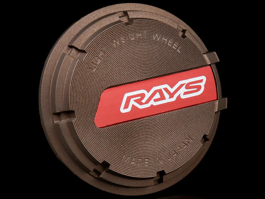 Rays Gram Lights GL Center Cap - Red / Bronze.