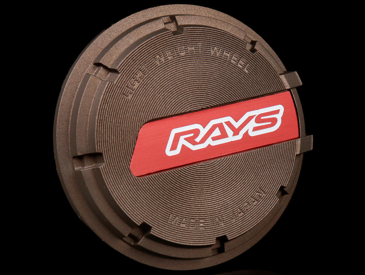 Rays Gram Lights GL Center Cap - Red / Bronze.