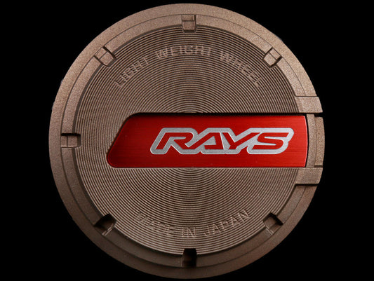 Rays Gram Lights GL Center Cap - Red / Bronze.