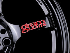 Rays Gram Lights Replacement Spoke Decal.