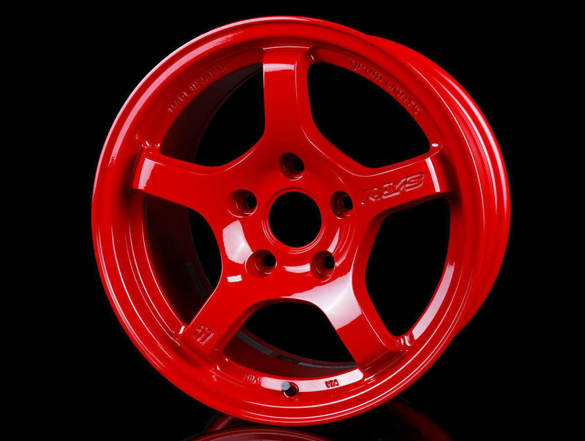 Rays Gram Lights 57CR Wheels - Milano Red 15x8.0 / 5x114 / +35.