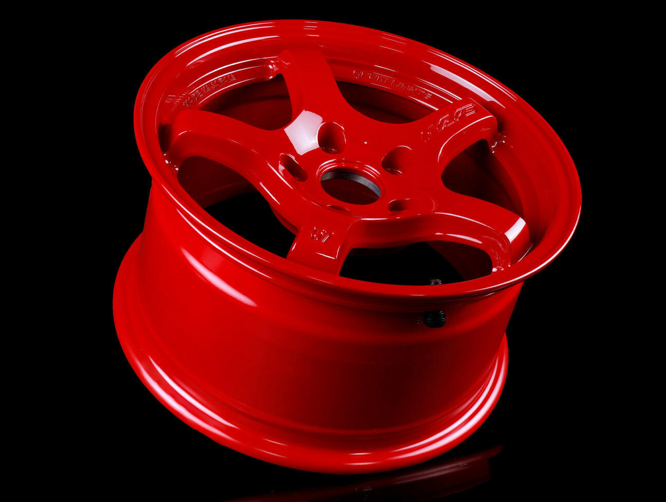 Rays Gram Lights 57CR Wheels - Milano Red 15x8.0 / 5x114 / +35.