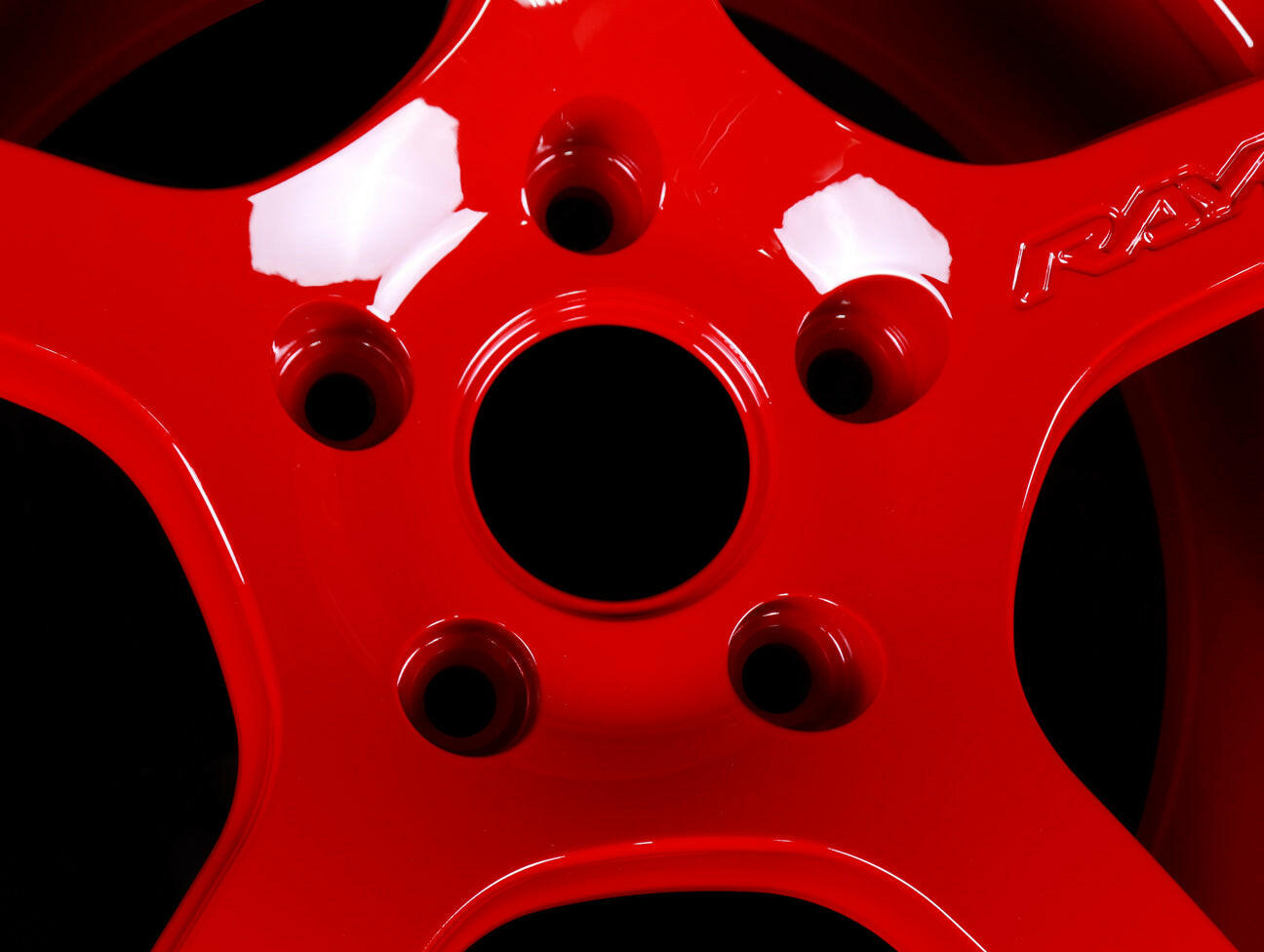 Rays Gram Lights 57CR Wheels - Milano Red 15x8.0 / 5x114 / +35.