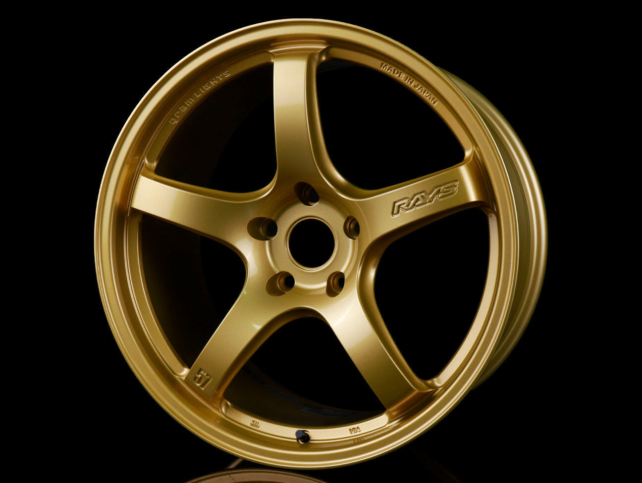Rays Gram Lights 57CR Wheels - Gold 19x9.5 / 5x120 / +35.