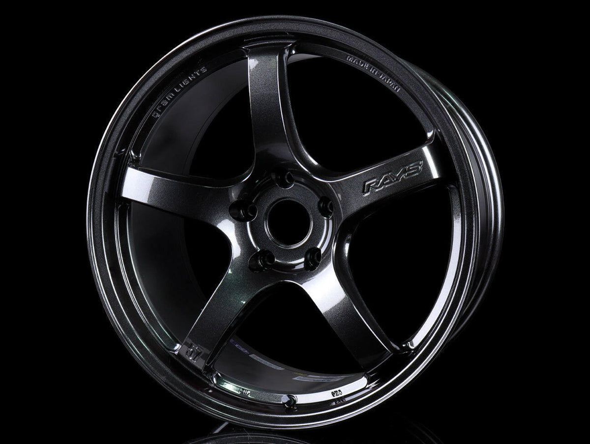 Rays Gram Lights 57CR Wheels - Glass Black 19x9.5 / 5x120 / +35.