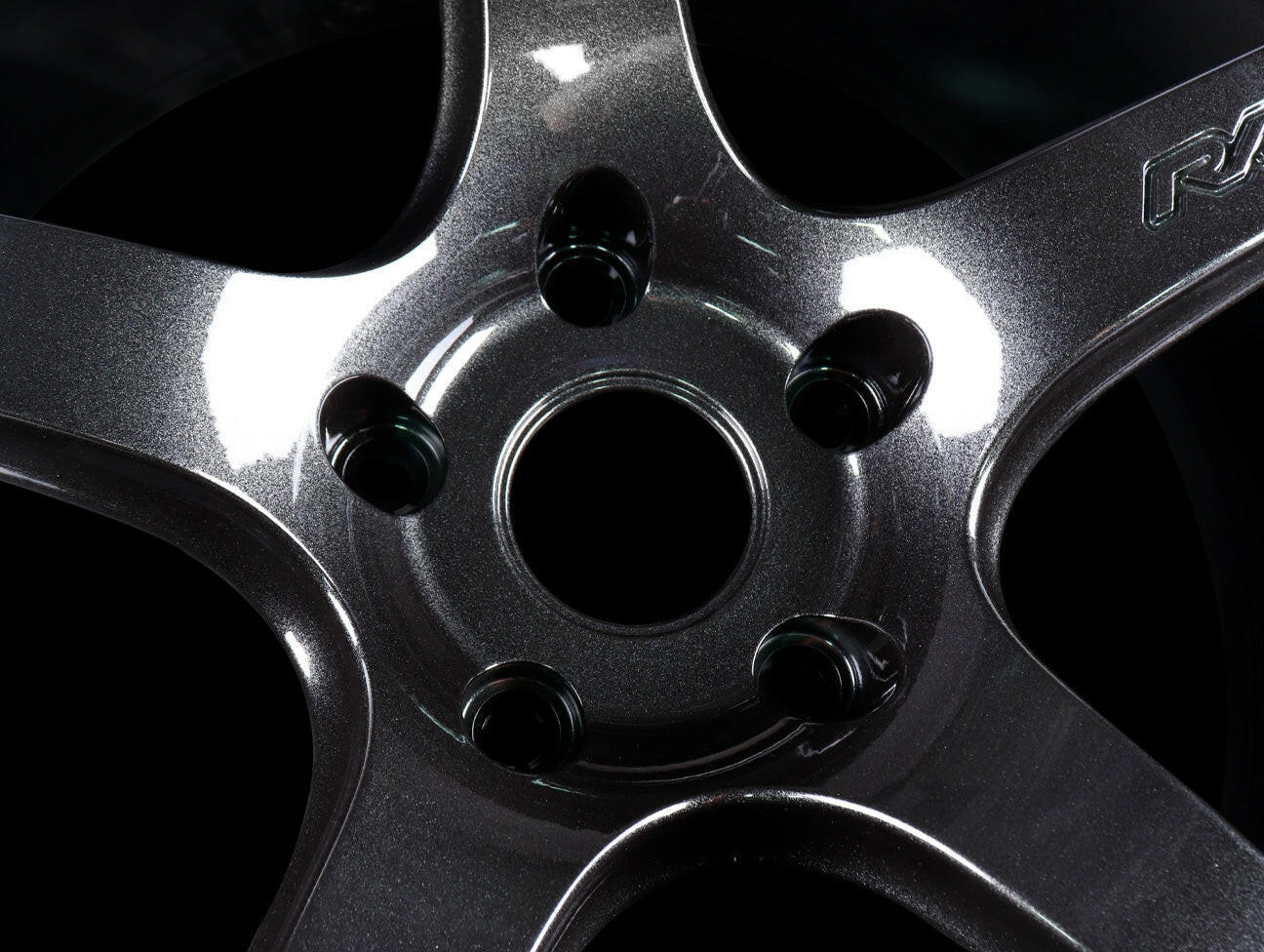 Rays Gram Lights 57CR Wheels - Glass Black 19x9.5 / 5x120 / +35.
