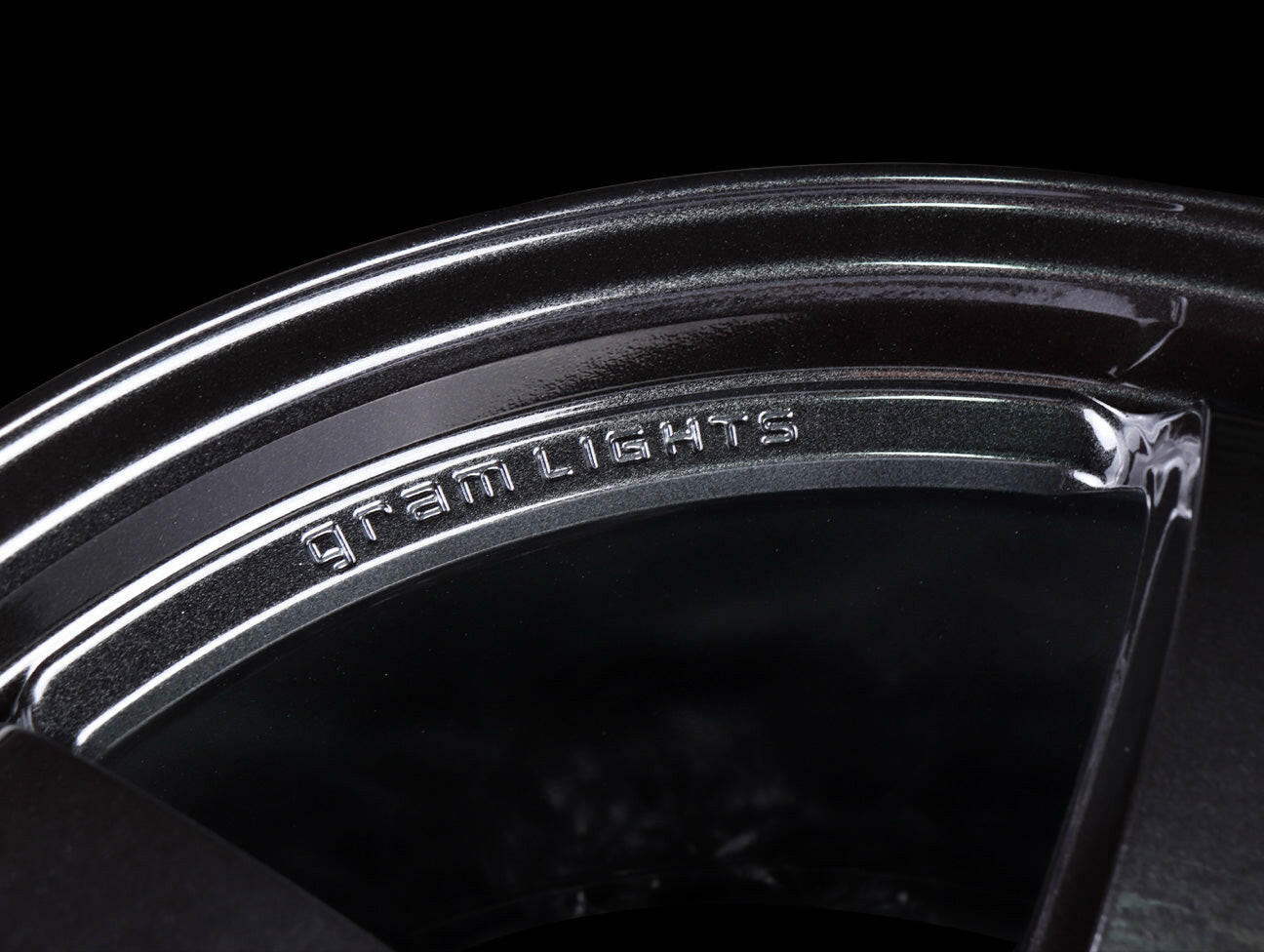Rays Gram Lights 57CR Wheels - Glass Black 19x9.5 / 5x120 / +35.