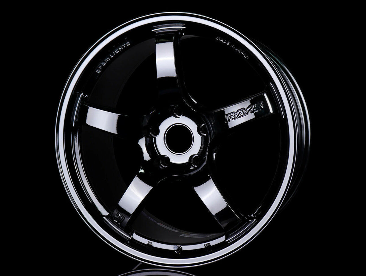 Rays Gram Lights 57CR Wheels - Glossy Black 19x9.5 / 5x120 / +35.