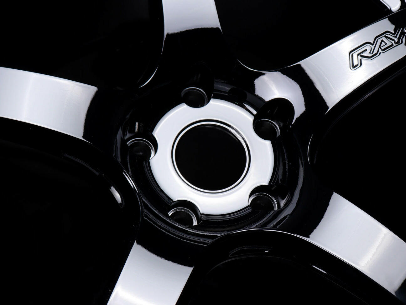 Rays Gram Lights 57CR Wheels - Glossy Black 19x9.5 / 5x120 / +35.