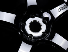 Rays Gram Lights 57CR Wheels - Glossy Black 19x9.5 / 5x120 / +35.