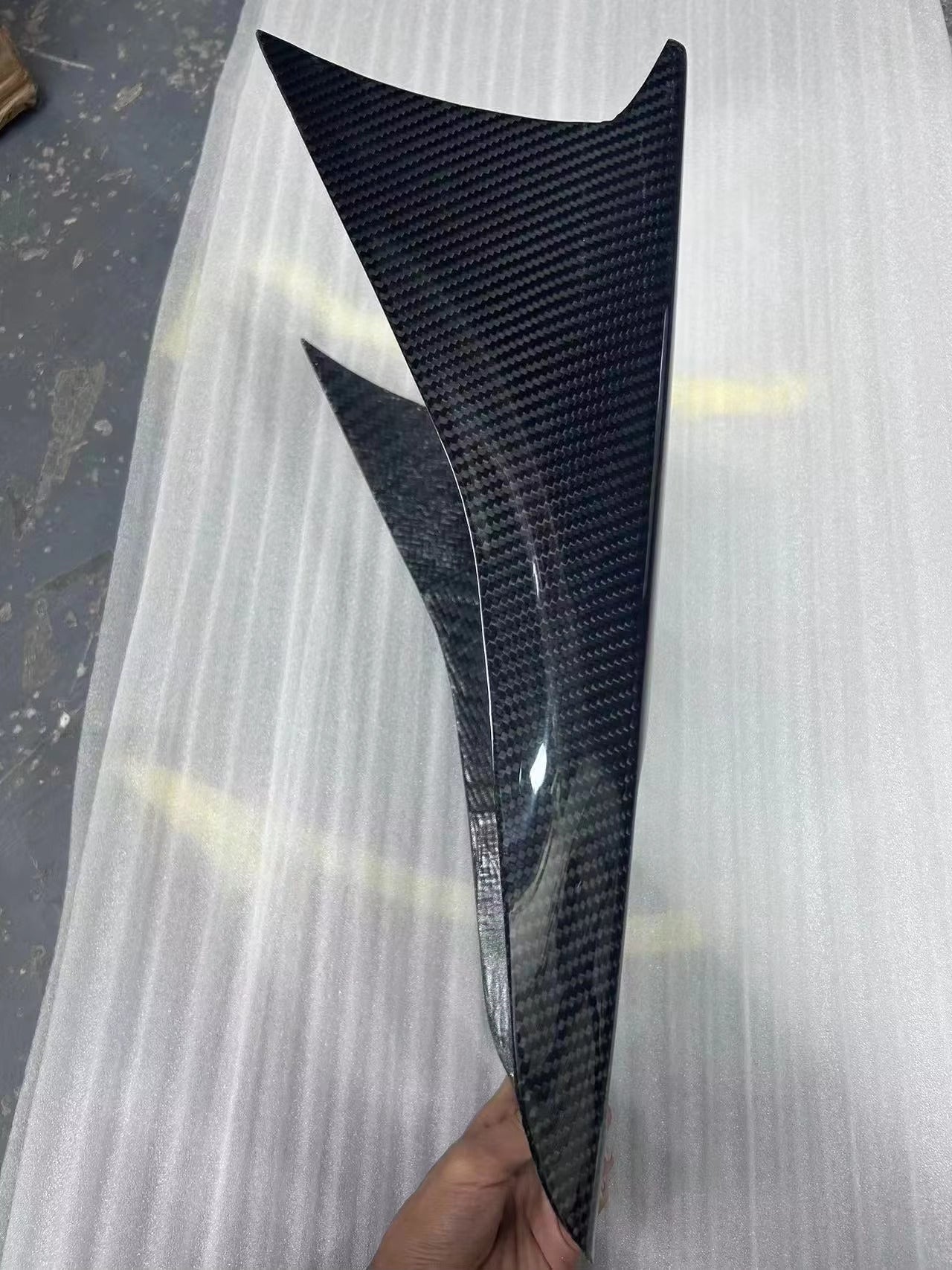 Carbon Fiber Car Interior Center Console Panel Cover Trim - Lamborghini Aventador LP700 720 750.