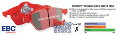 EBC Brakes Redstuff Premium Street Rear Disc Brake Pad Set FMSI D1103 Acura TL Rear 2009-2014