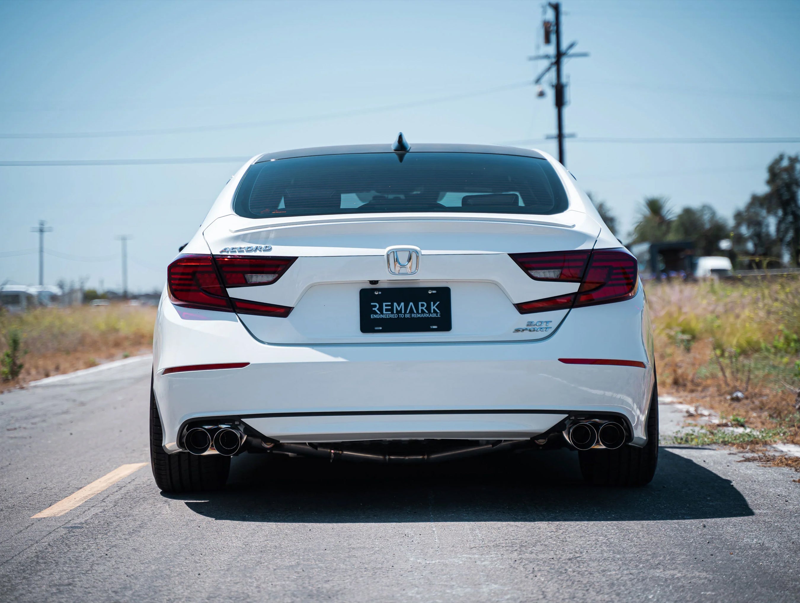 Remark Sports Touring Catback Exhaust - 18-22 Honda Accord 1.5L Sport & 2.0L Turbo