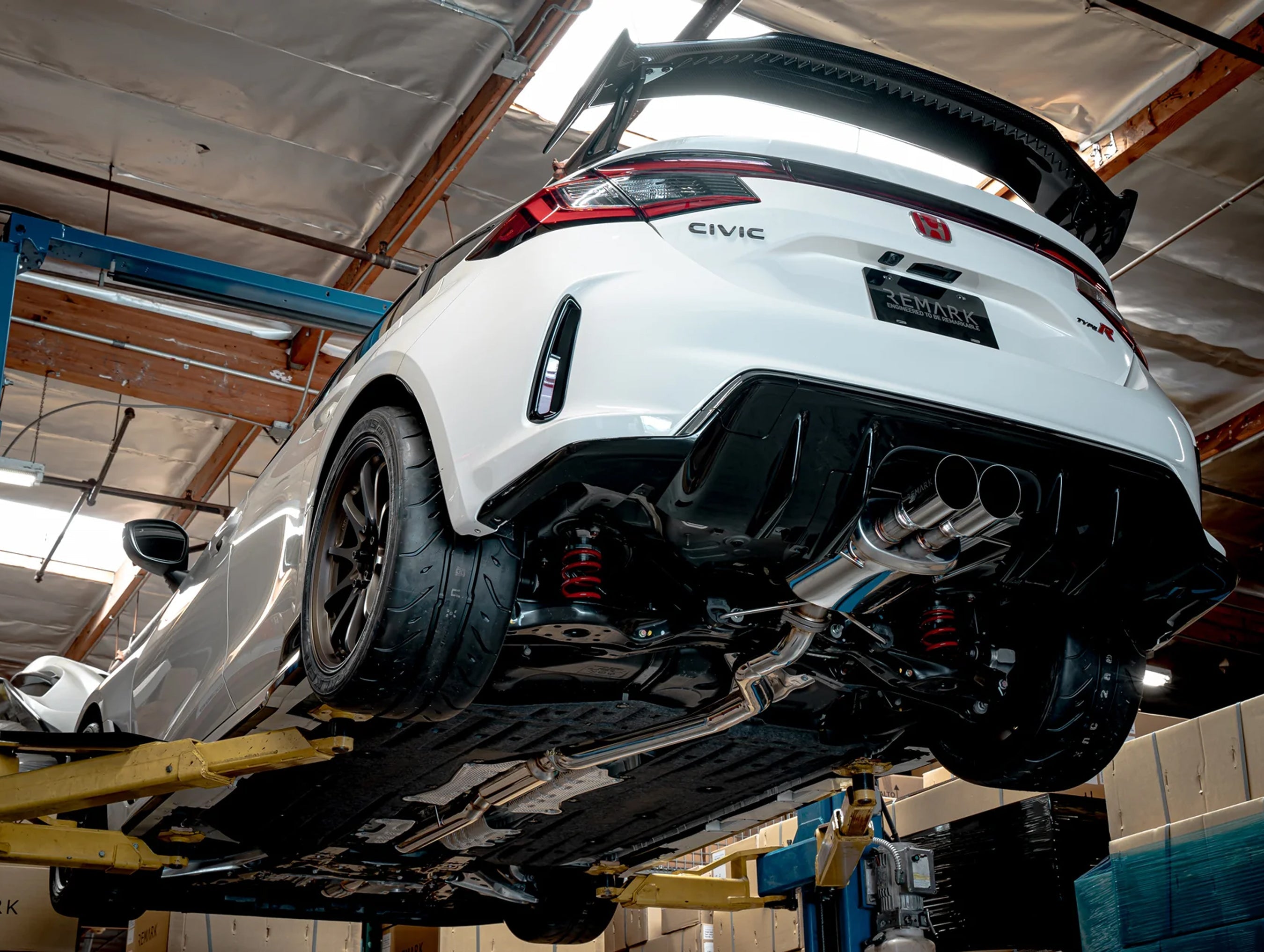 Remark Sports Touring Catback + Front Pipe - 23+ Honda Civic Type-R (FL5)