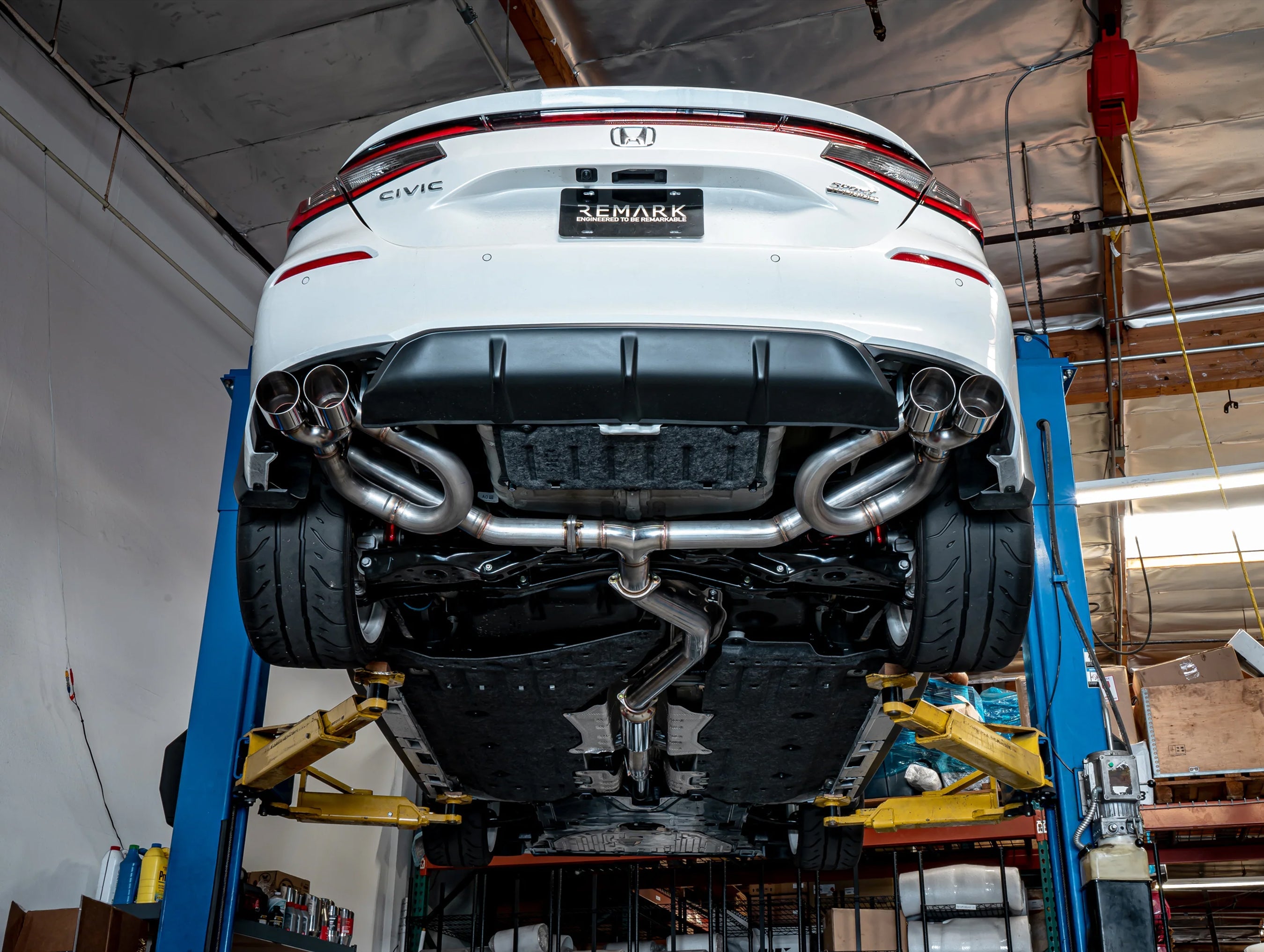 Remark Sports Touring (LINK LOOP) Catback Exhaust - 22+ Civic Sport Touring Hatchback (FL1)