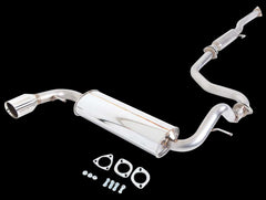 Revel Medallion Touring-S Exhaust - 88-91 Civic/CRX / 92-00 Civic
