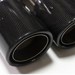 Carbon Fiber Exhaust Tip - Porsche 718/987 Boxster Cayman.