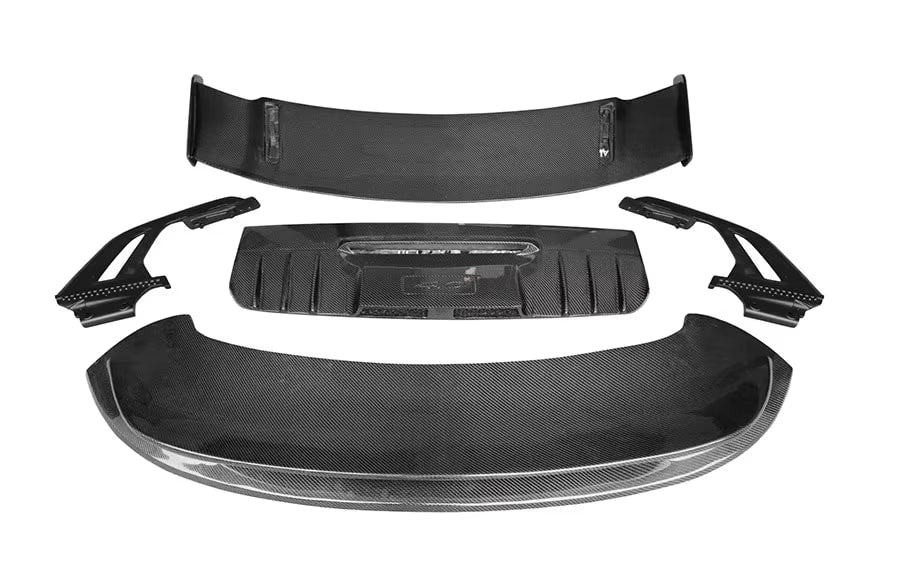 GT3 Style Wing Dry Carbon Fiber - Porsche 911 992 Carrera.