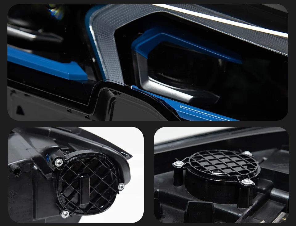 Laser LCI Style LED Headlights -  BMW G20 3 Series.