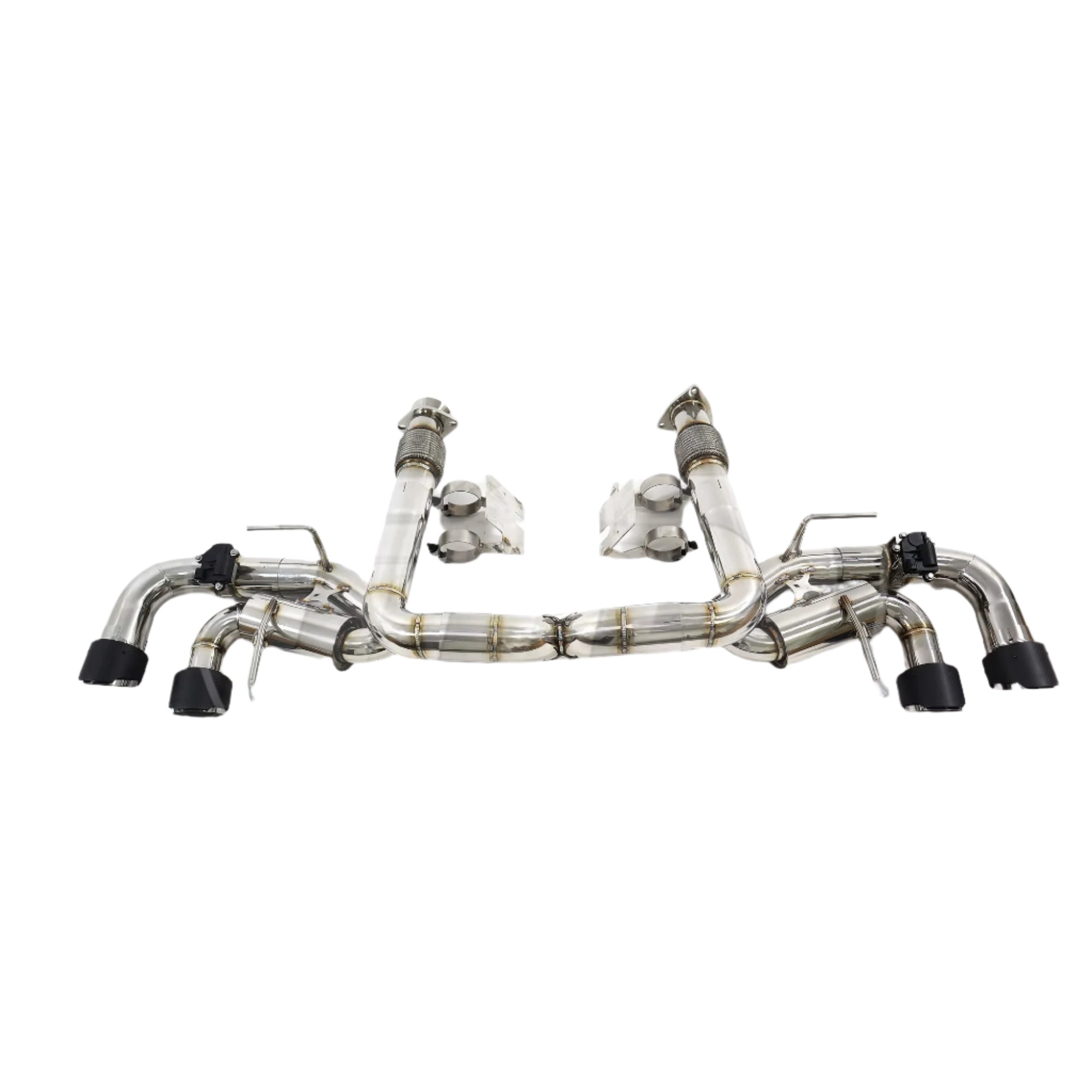 Titanium Full Valved Exhaust - 2020 - 2024 Corvette C8.