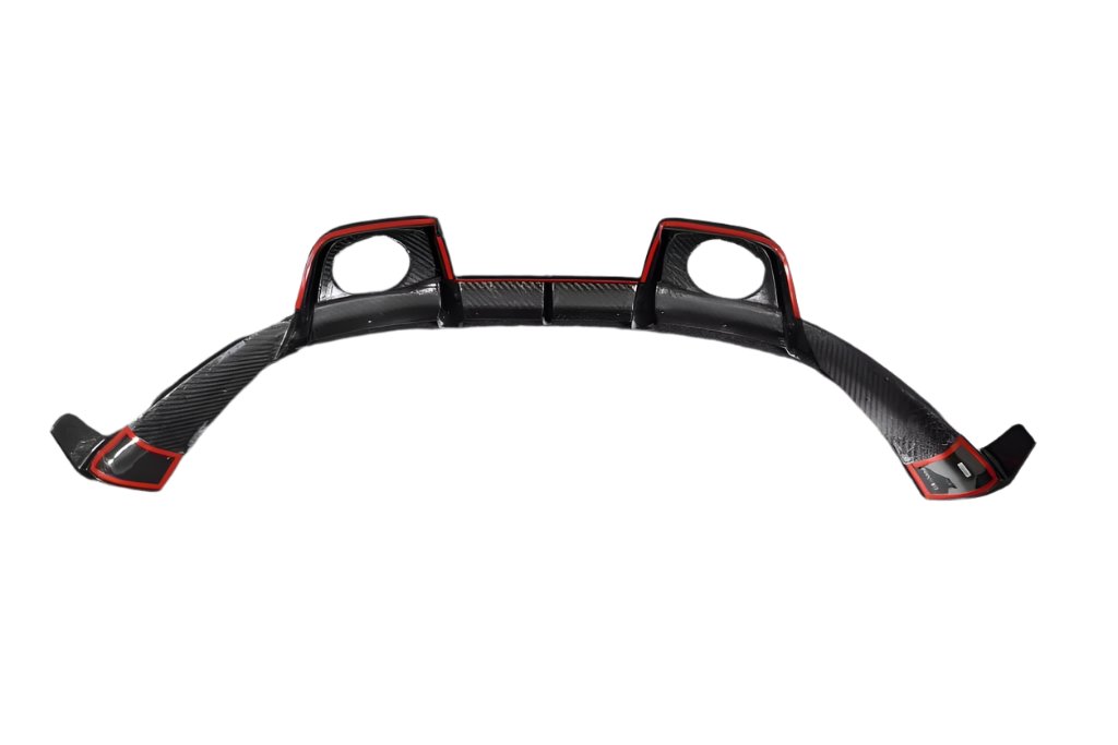 GT Style Carbon Fiber Rear Diffuser for Porsche 911 Carrera S/T/4/4S/Targa 4/ Targa 4S/GTS 2019-2023.