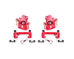 Power Stop Red Calipers w/Brackets - Pair Rear Acura Integra 1994-2001.