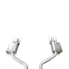 SS304 Valved Cat Back Exhaust System - Mercedes Benz S350 W221 3.5 2005-2012.