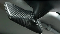 Carbon Fiber Rear Mirror Cover - 2024  Tesla Model Y/3 High Land.