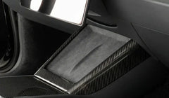 Carbon Fiber Charging Trim - 2024 Tesla Model 3 HighLand.