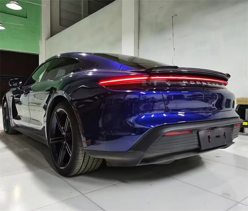 T Style Carbon Fiber Spoiler - Porsche Taycan.